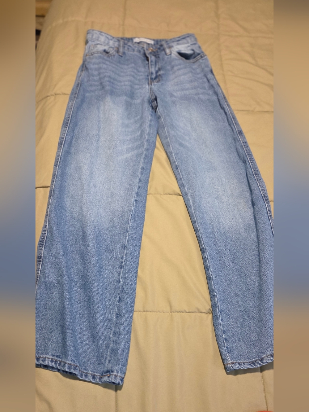 Witty Fox Light Wash Straight Leg Jeans Size 1/25 High Rise